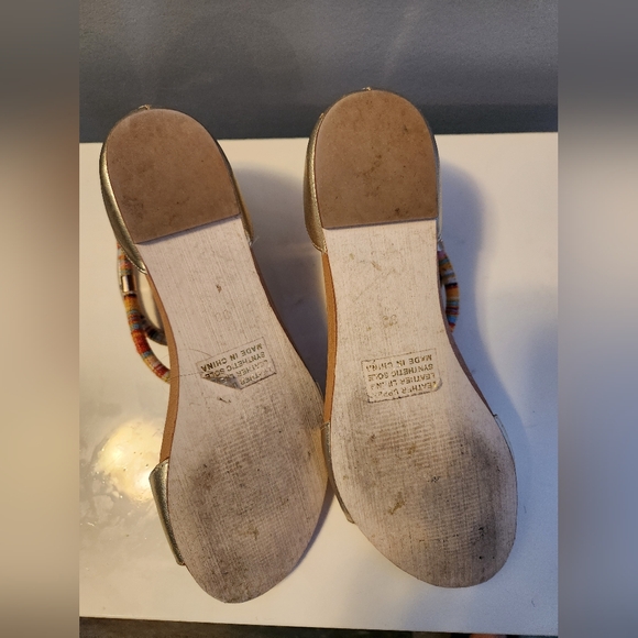 Jazmin gold sandle size 8.5 - Picture 3 of 4